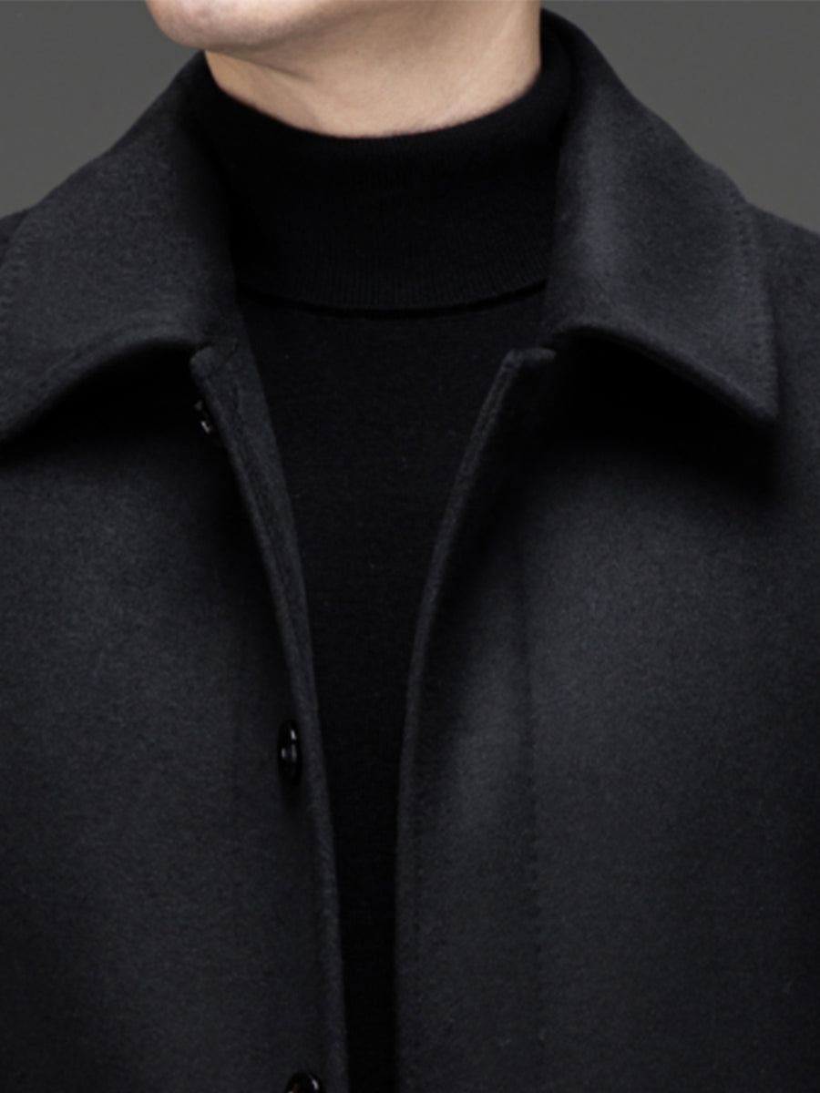 Manteau en laine, 65 % laine, coupe-vent, photo 5
