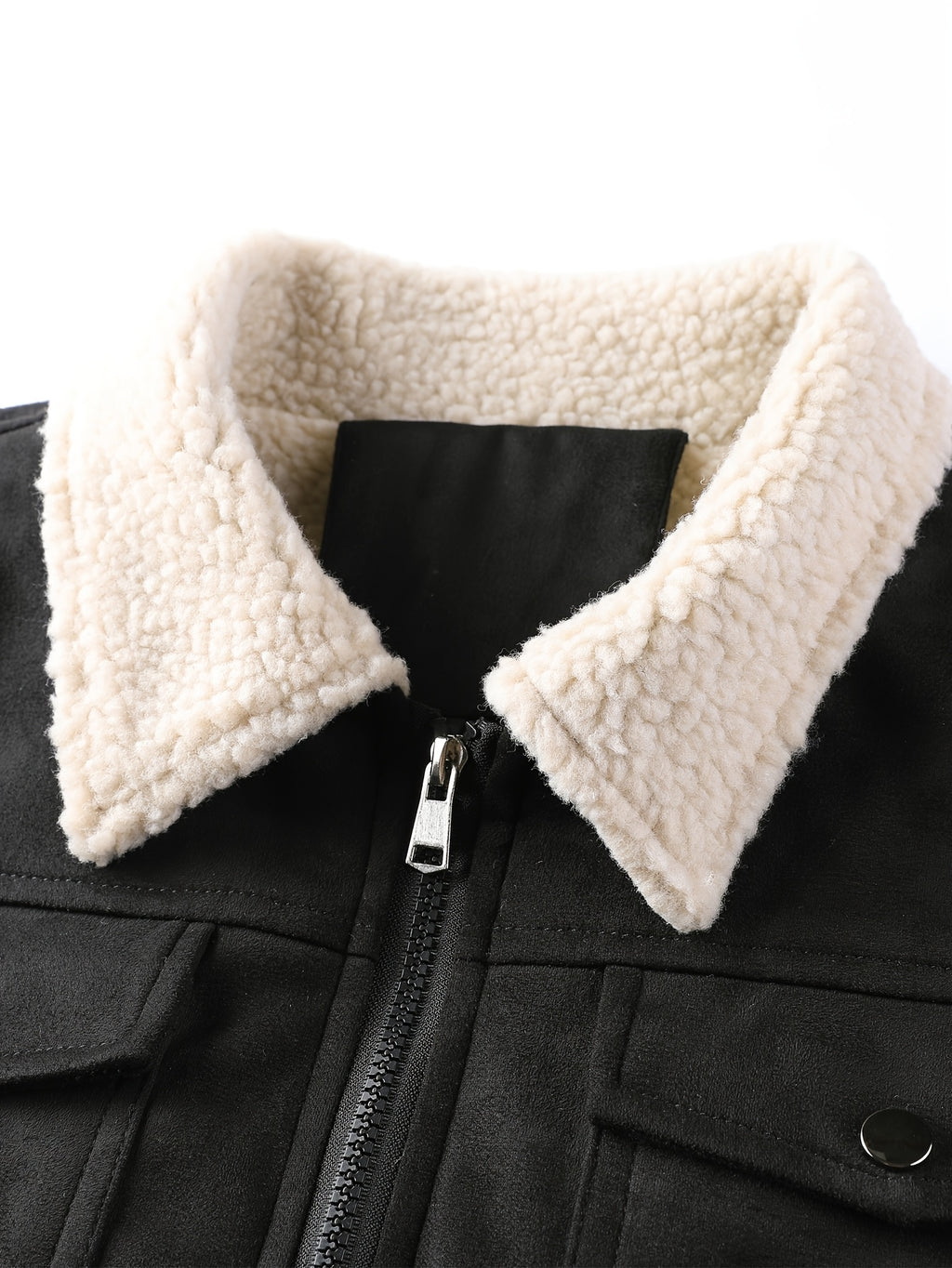 Veste long pour homme, velours, à revers