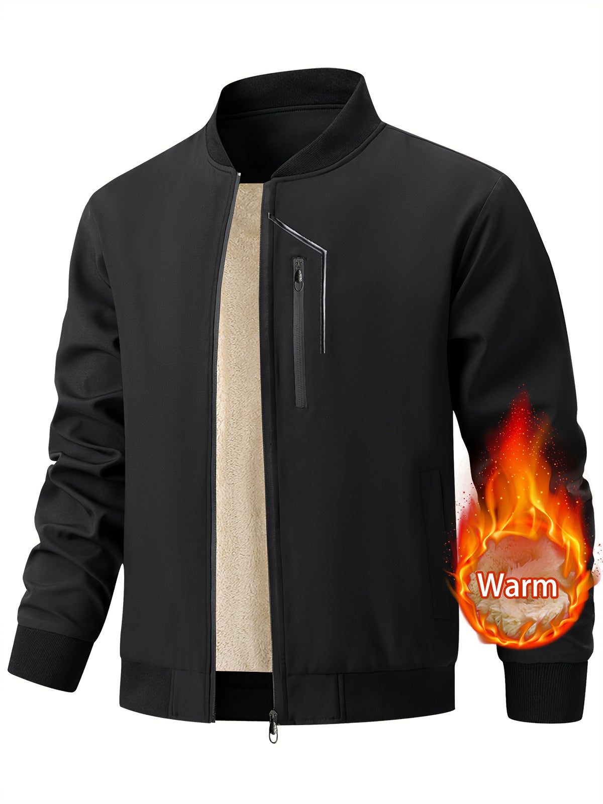 Veste matelassée pour homme, coupe-vent