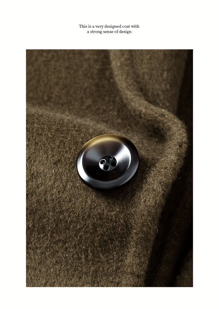 Manteau en laine, 94,1 % laine, à revers