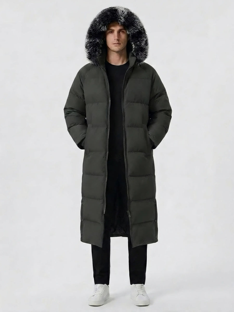 Manteau long, coupe-vent, à capuche, photo 7