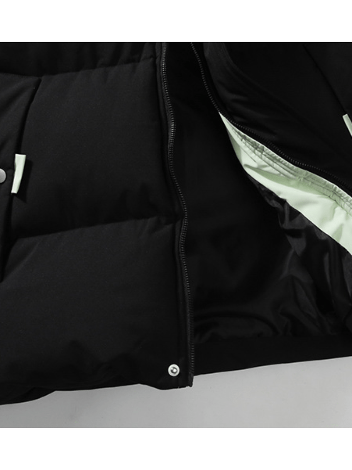 Veste matelassée pour homme, à capuche, noir