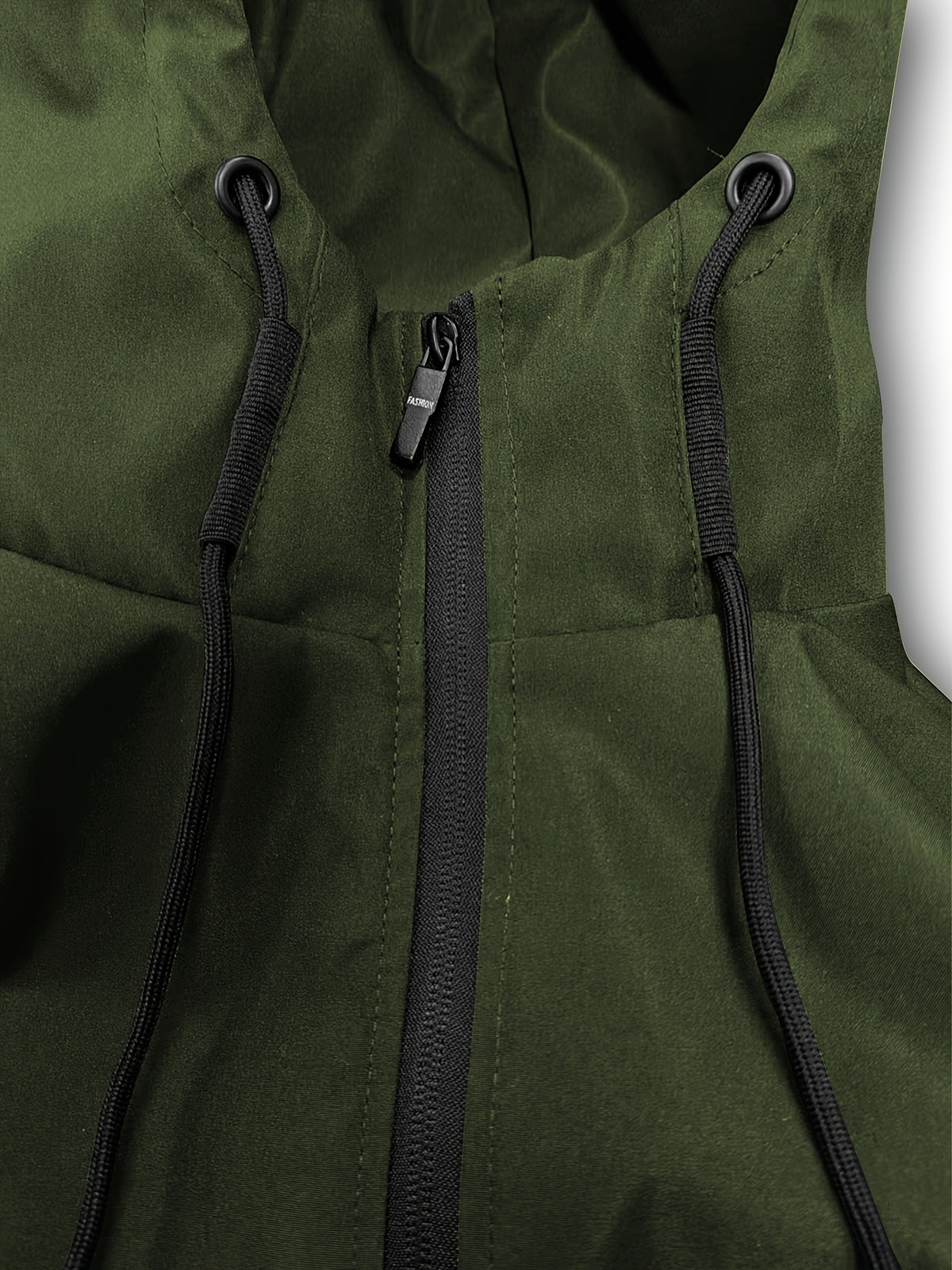 Veste pour homme, coupe-vent, à capuche, modele 4