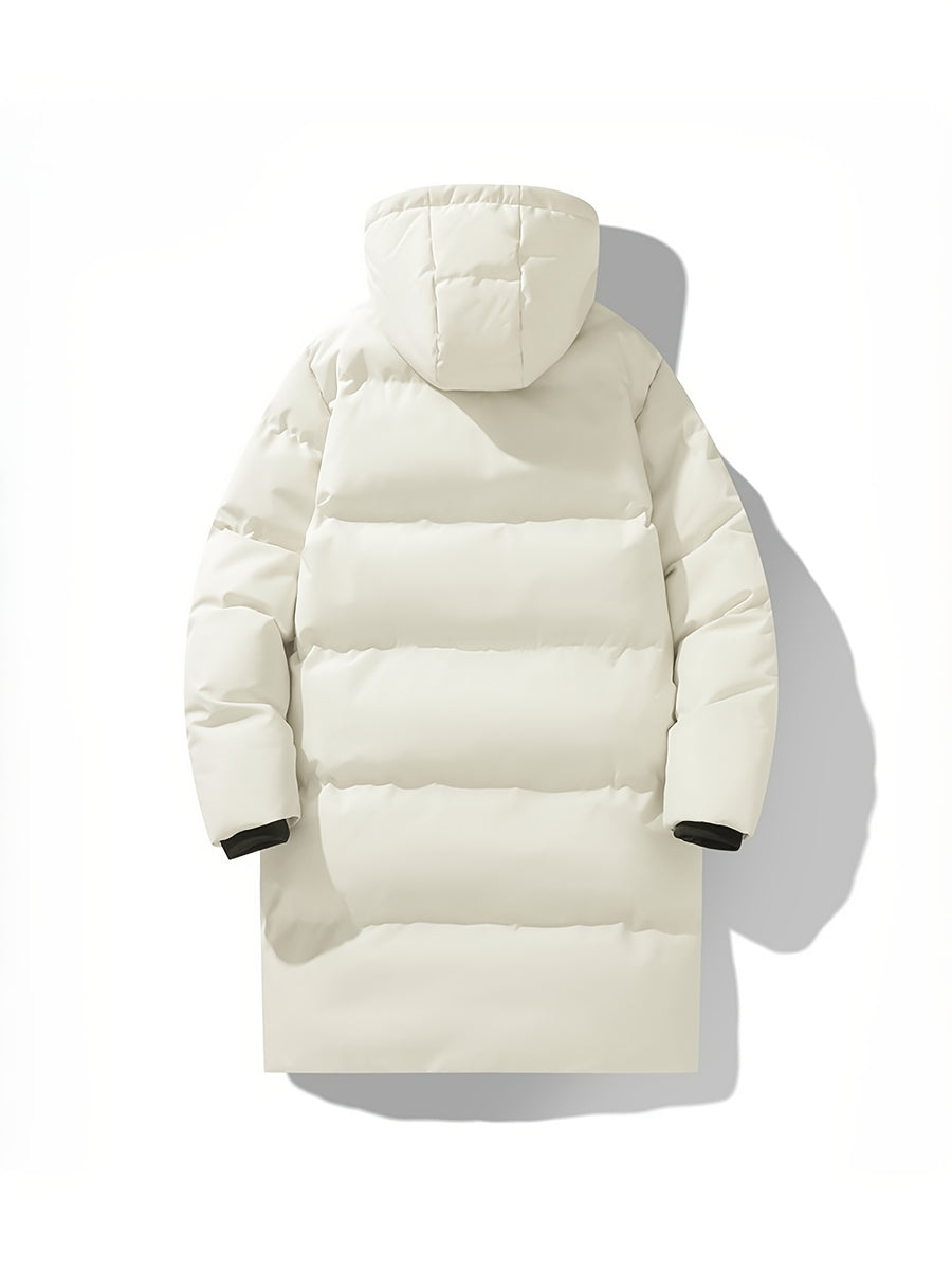 Manteau matelassé, à capuche, blanc, photo 12
