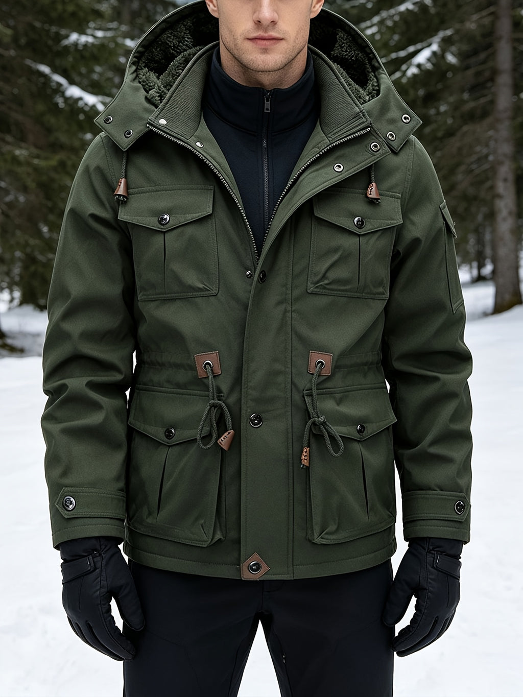 Veste pour homme, kaki