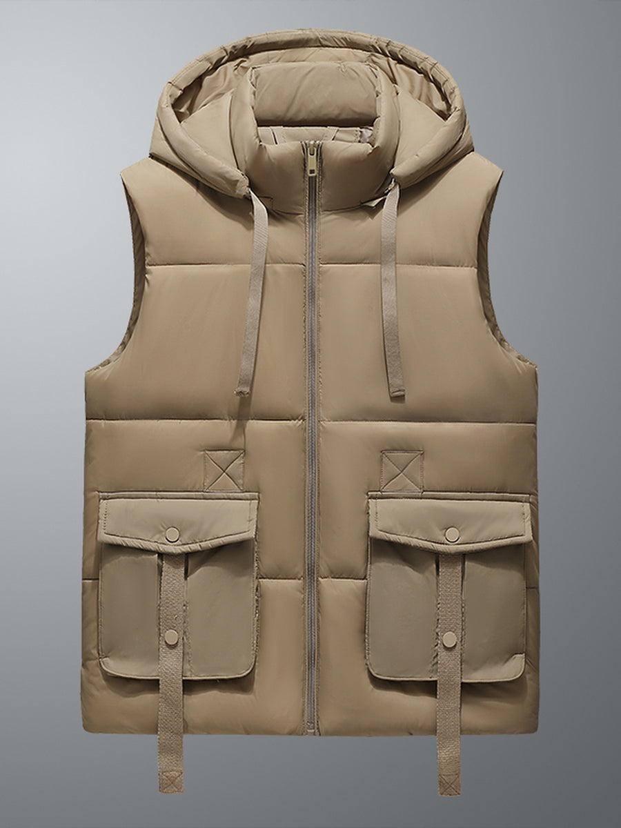 Manteau, capuche amovible, kaki, photo 20