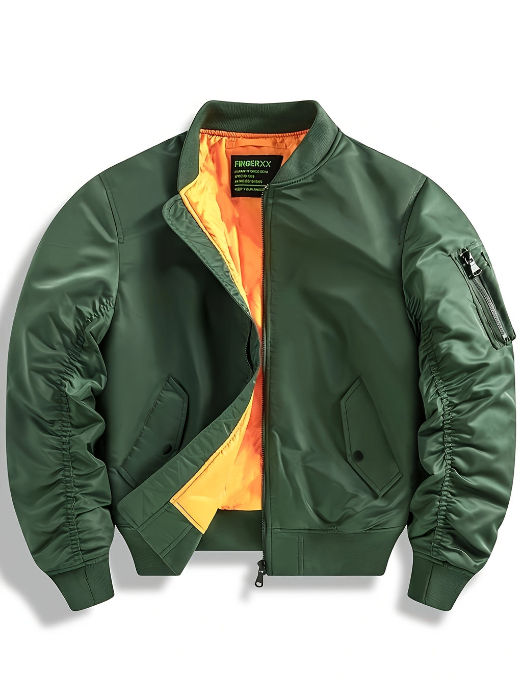 Veste pour homme, col montant