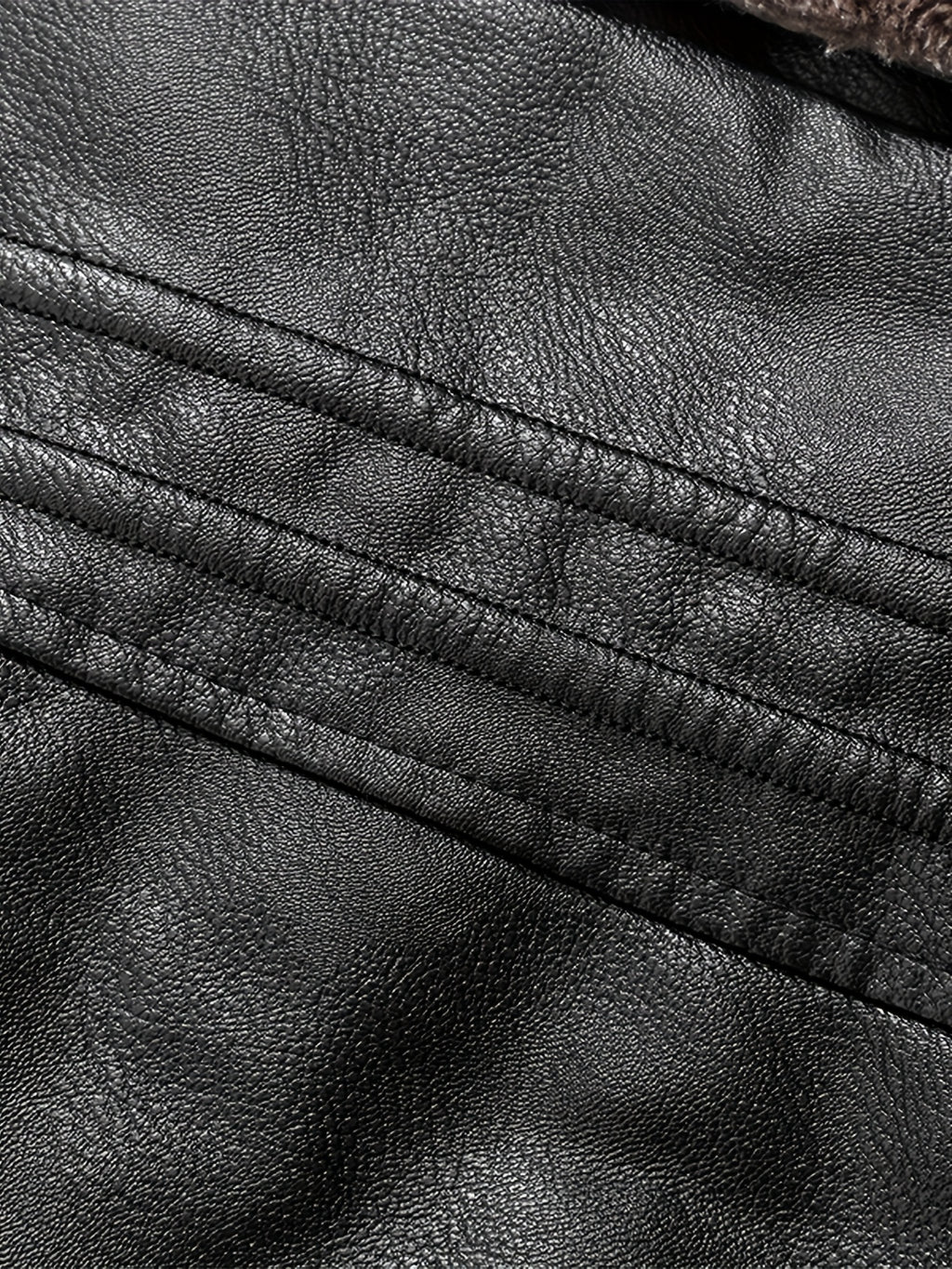 Veste pour homme, à revers, col montant