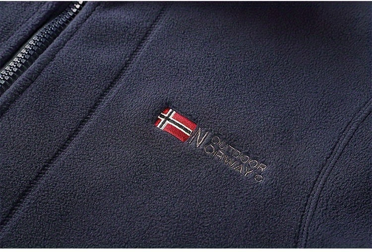 Veste pour homme, à col montant, il utilise