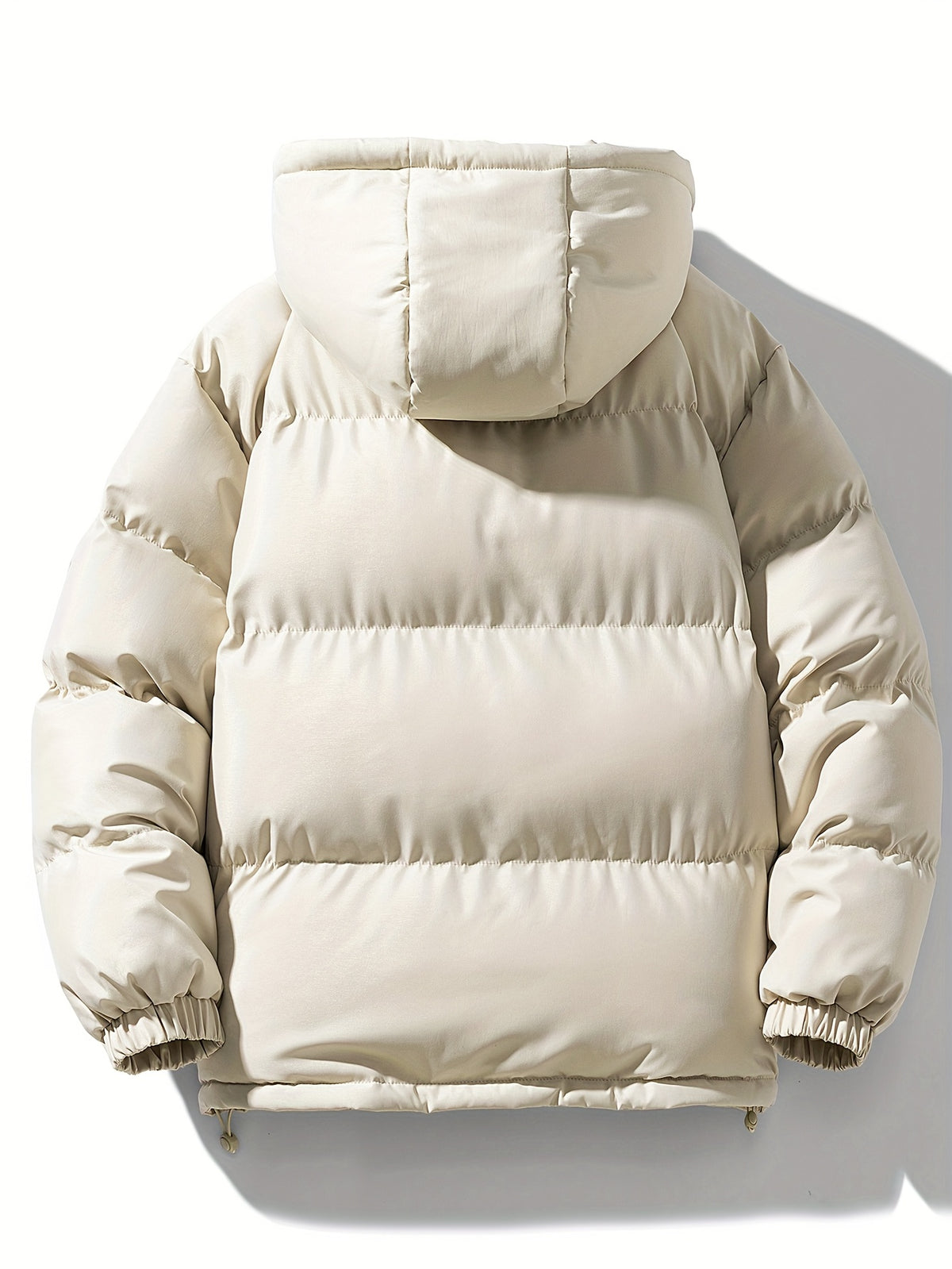 Veste pour homme, à capuche, beige