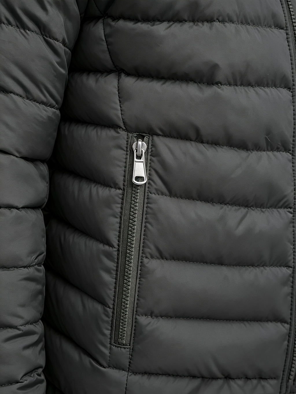 Veste pour homme, coupe-vent, à col montant