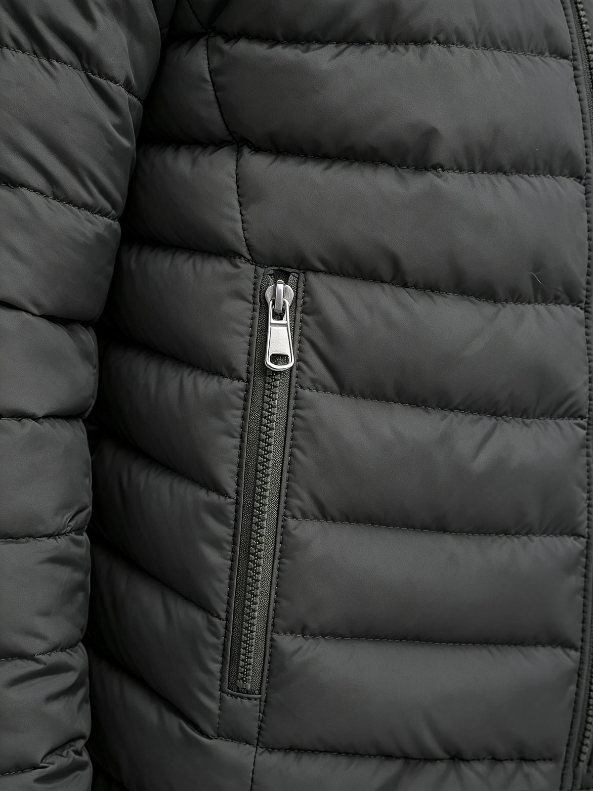 Veste pour homme, coupe-vent, à col montant