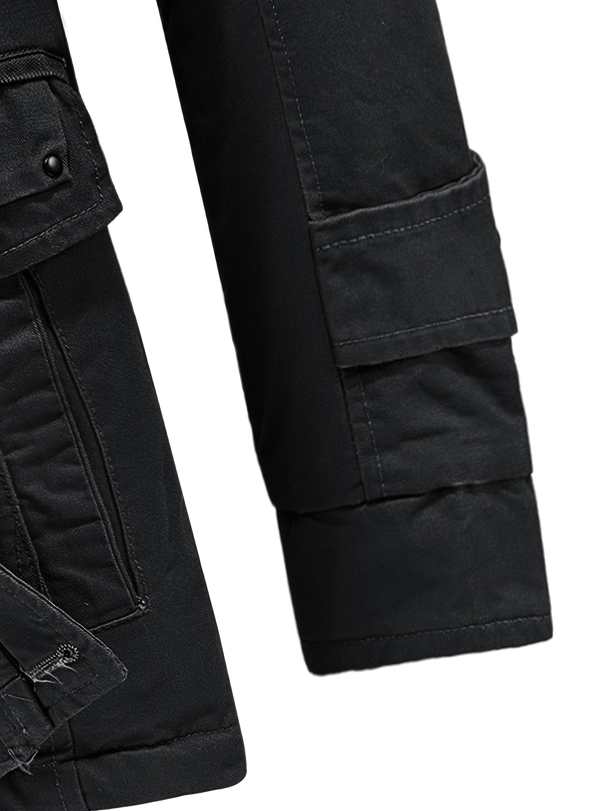 Parka pour homme, coupe-vent, à capuche, modele 3