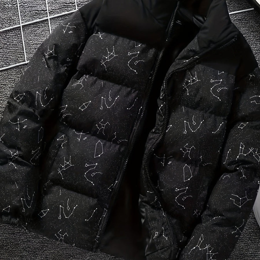 Veste, à col montant, modele 4, coloris noir