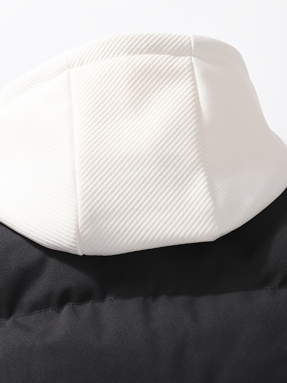 Veste pour homme, croisé, à capuche