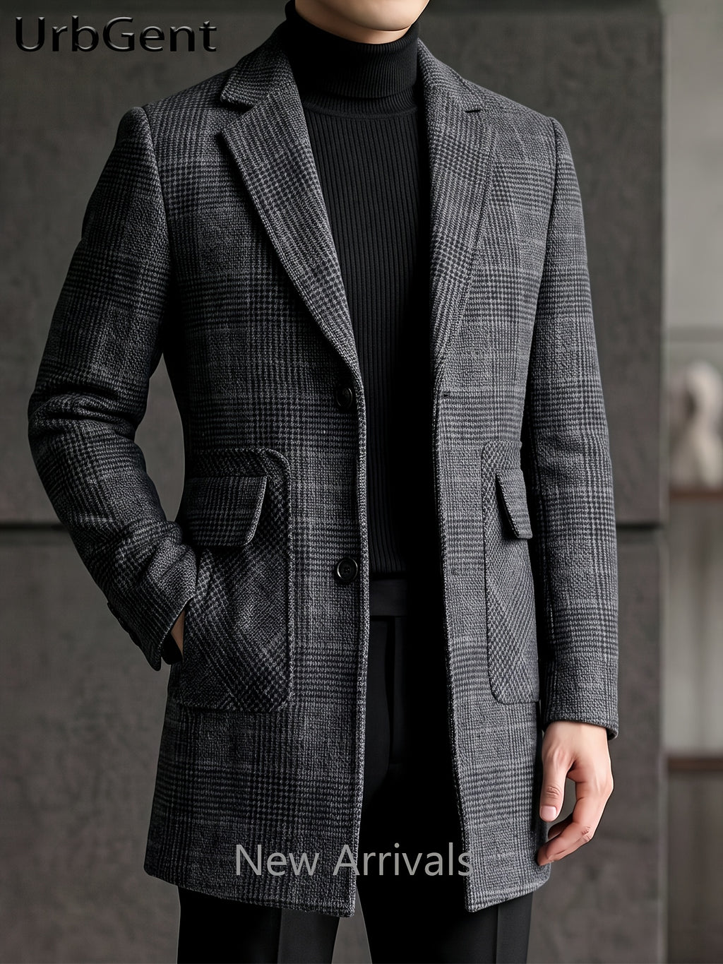 Manteau en laine, 100 % laine, tweed, photo 10