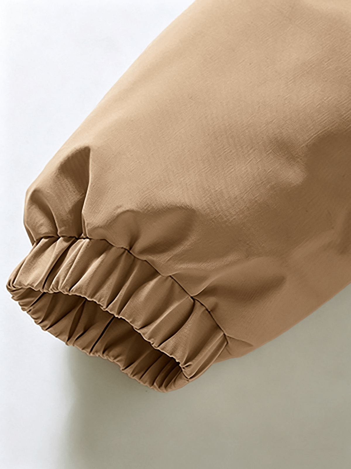 Veste matelassée pour homme, à col montant, vert clair