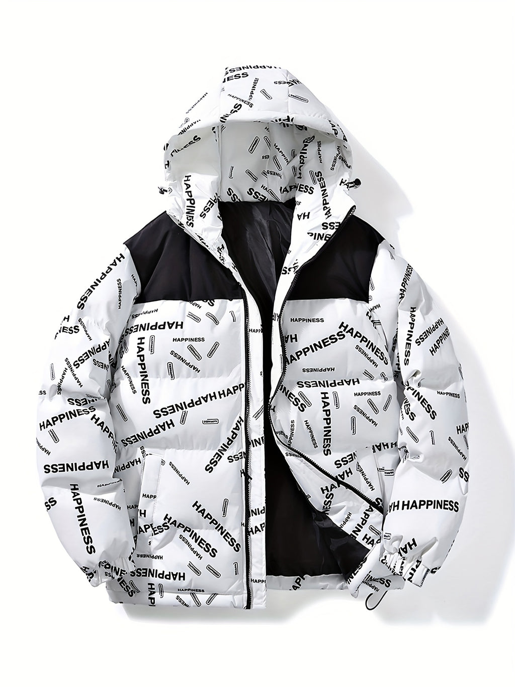 Veste matelassée pour homme, à capuche, vert