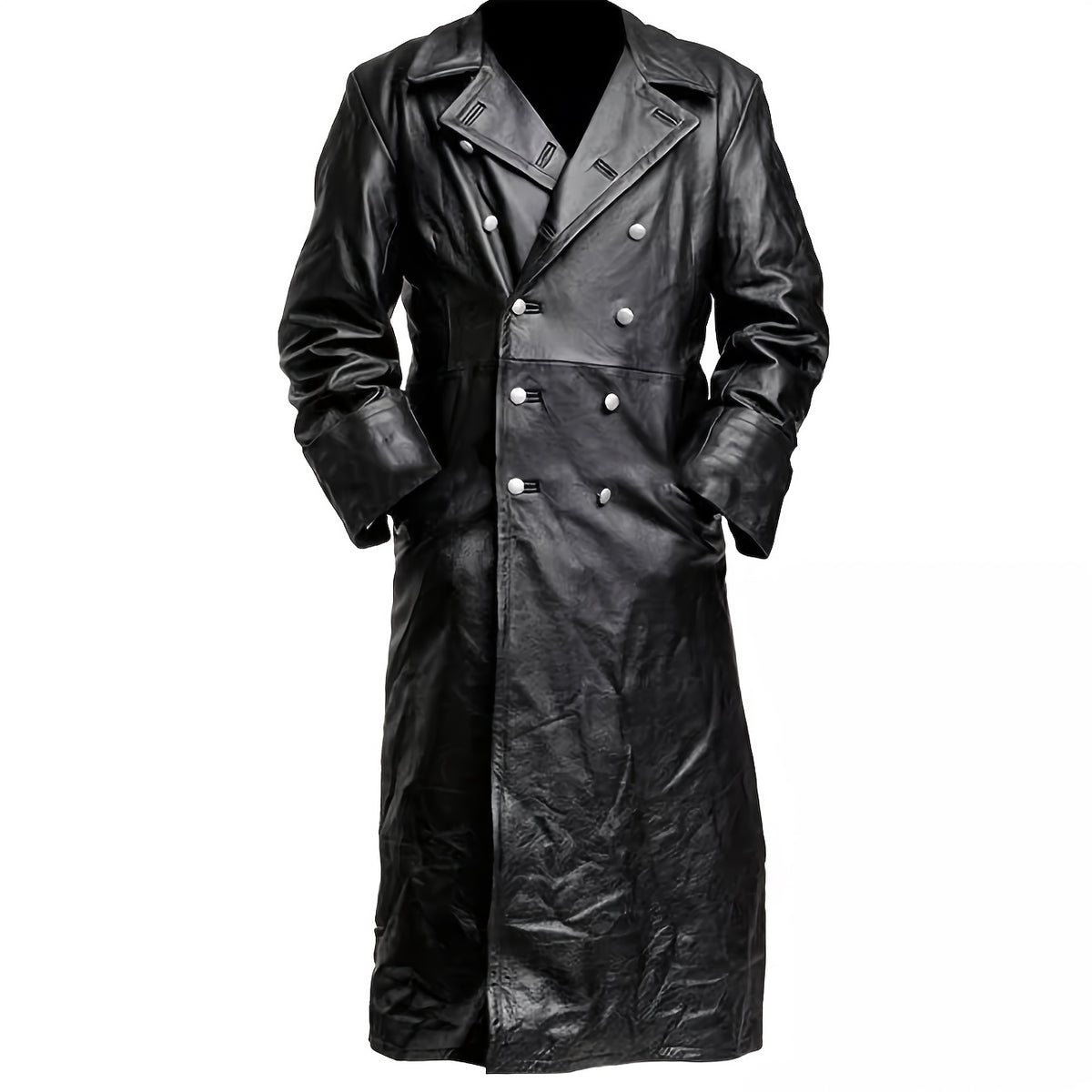 Manteau long, coupe-vent, à revers, photo 4 Image