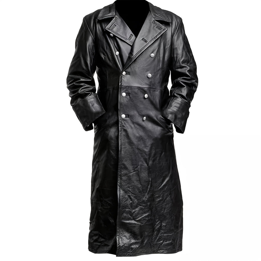 Manteau long, coupe-vent, à revers, photo 4