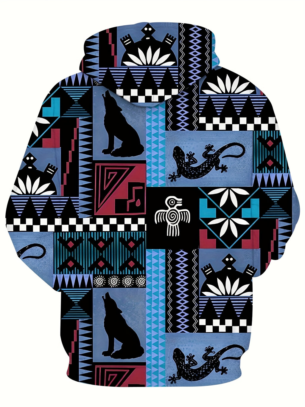 Veste pour homme, à capuche, couleurs mélangées