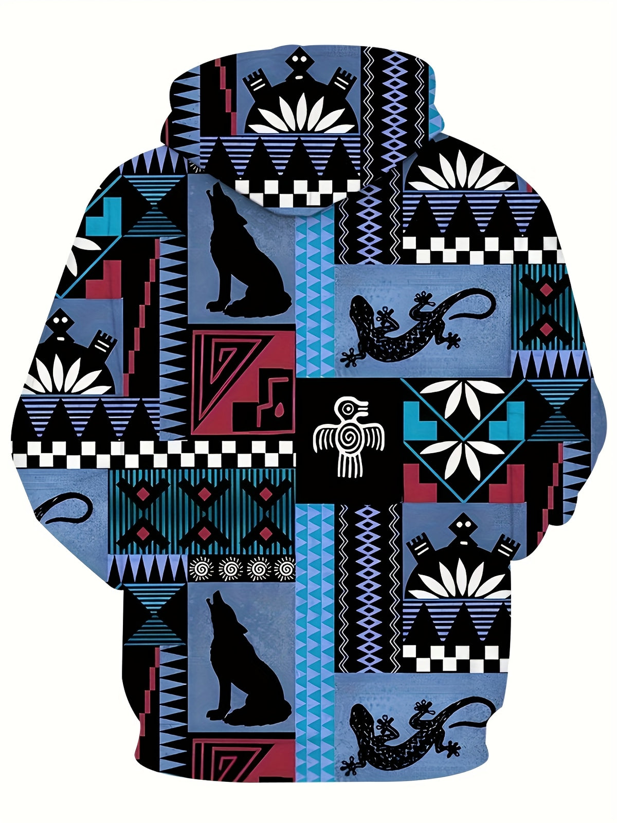 Veste pour homme, à capuche, couleurs mélangées