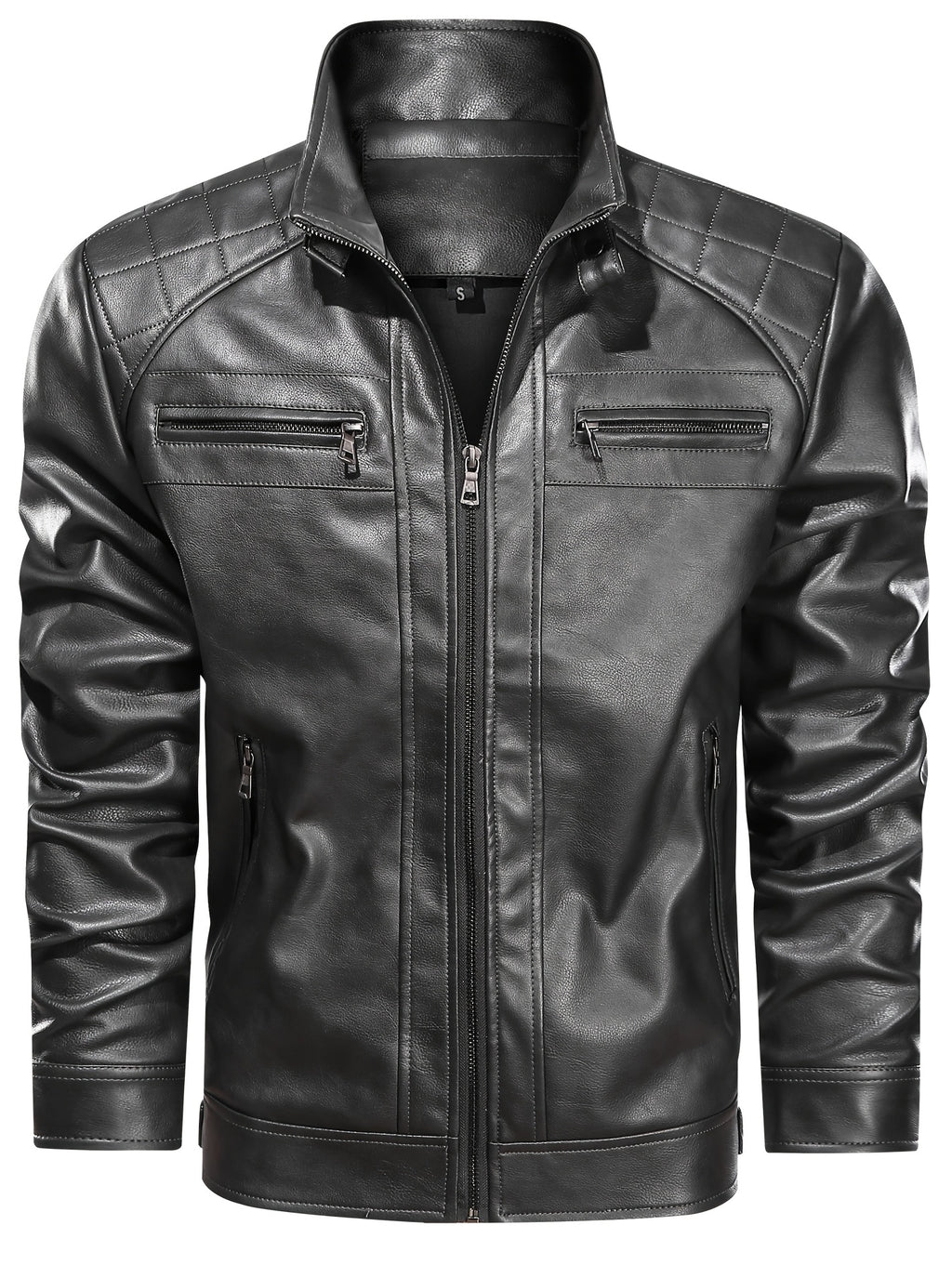 Veste en cuir PU de haute qualité, tailles américaines, parfaite pour un usage quotidien et en extérieur au printemps et en automne, photo 9