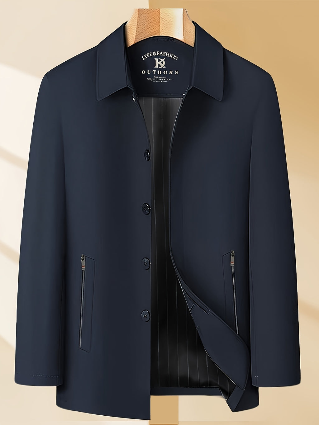 Veste pour homme, à revers, modele 11