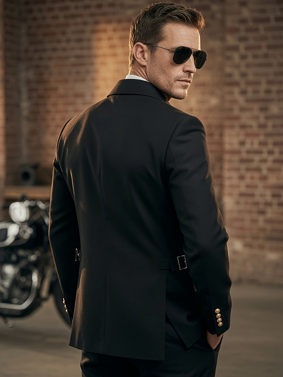 Veste pour homme, à revers, modele 13