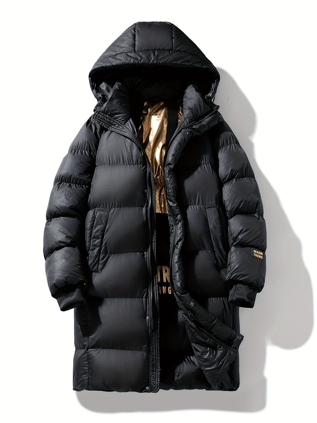 Manteau pour homme, à capuche, modele 6