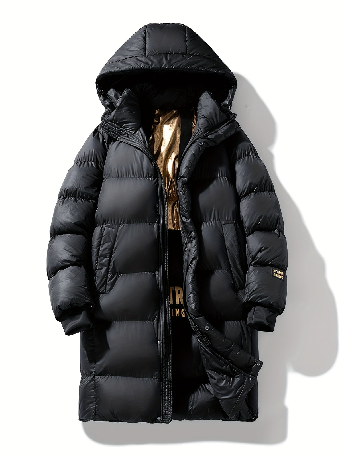 Manteau pour homme, à capuche, modele 6