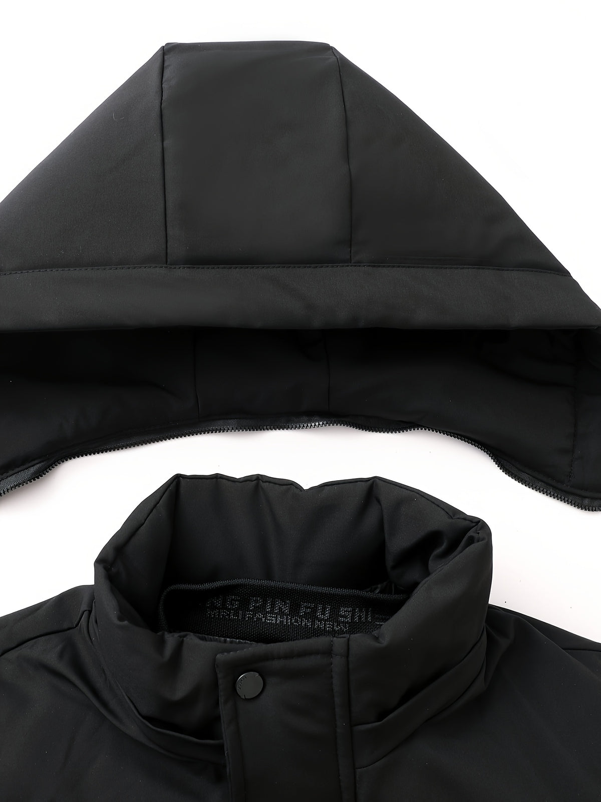 Veste long pour homme, à capuche, bleu