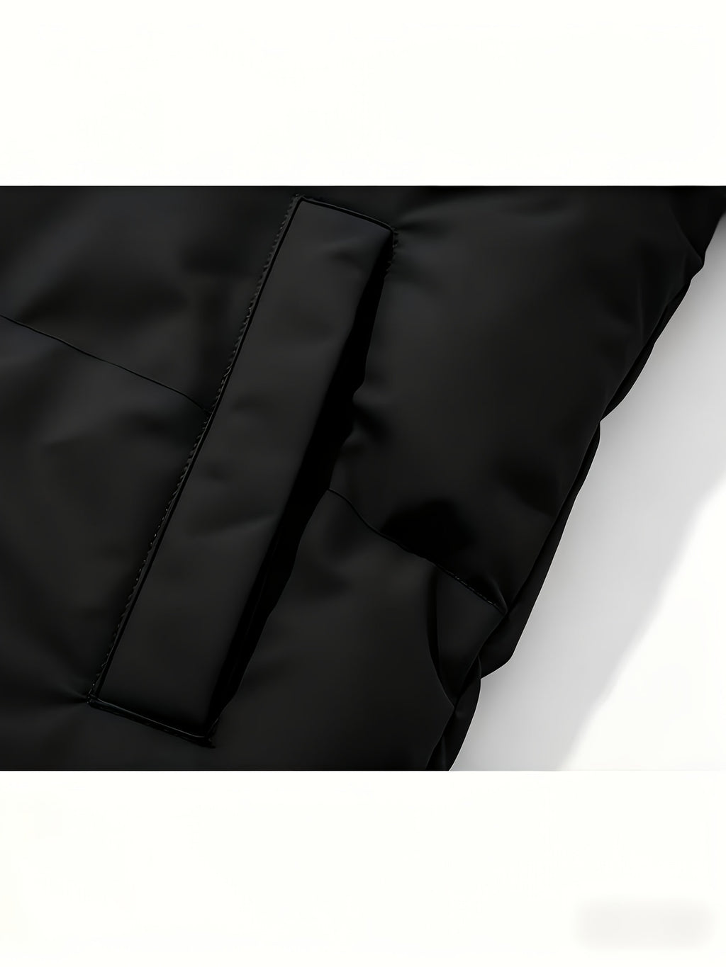 Veste pour homme, à capuche, col montant