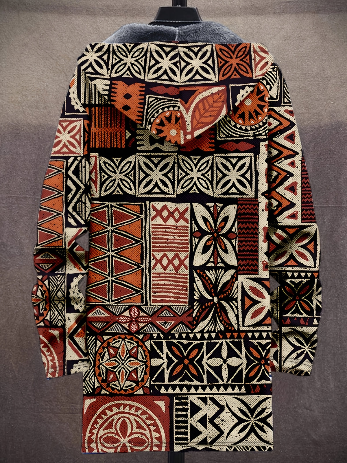 Veste long pour homme, couleurs mélangées