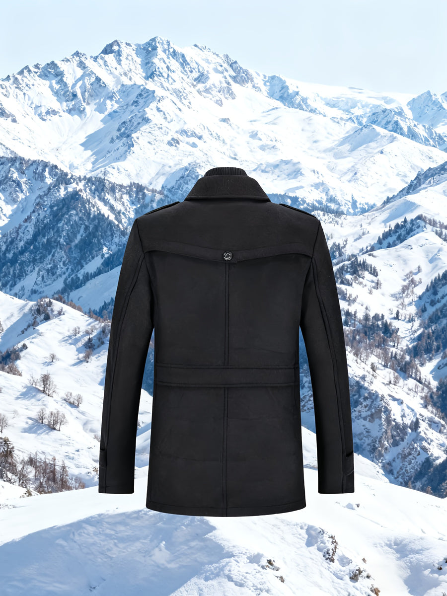 Veste en laine, 30 % laine, tweed, noir, photo 14