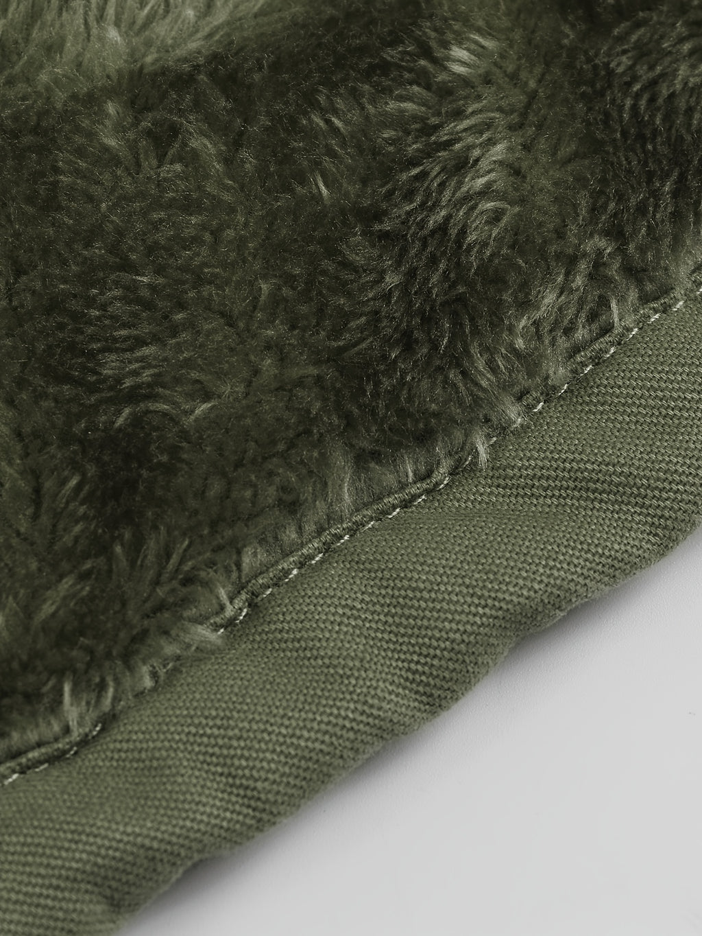 Veste pour homme, coupe-vent, à col montant, kaki