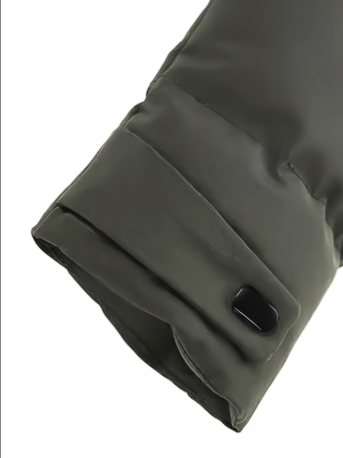 Manteau pour homme, à capuche, vert fougère