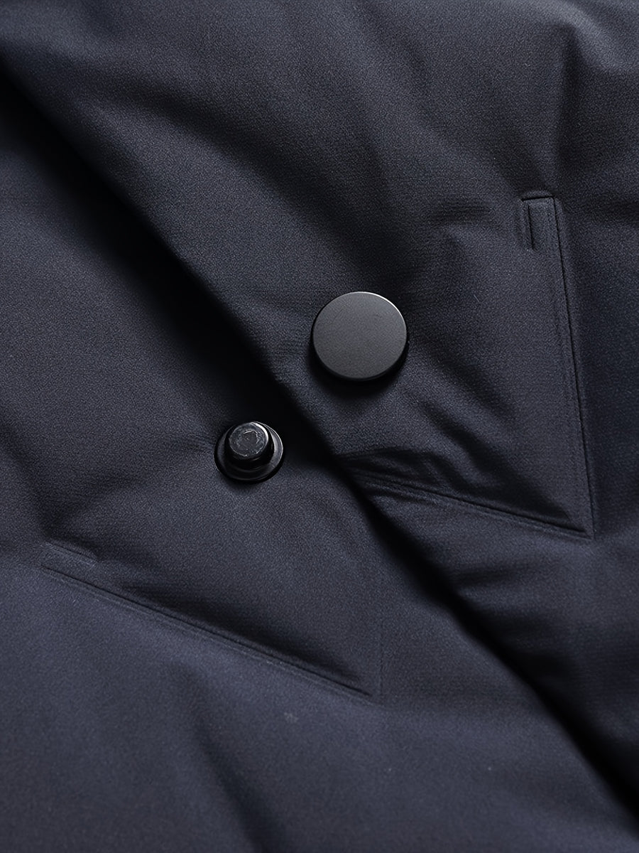 Veste matelassée, détail du vêtement