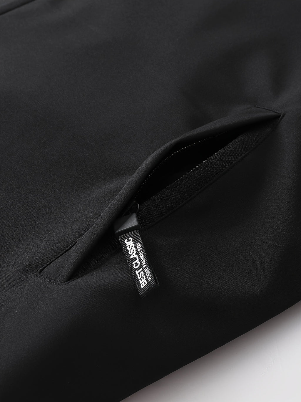 Veste matelassée pour homme, velours, à col montant