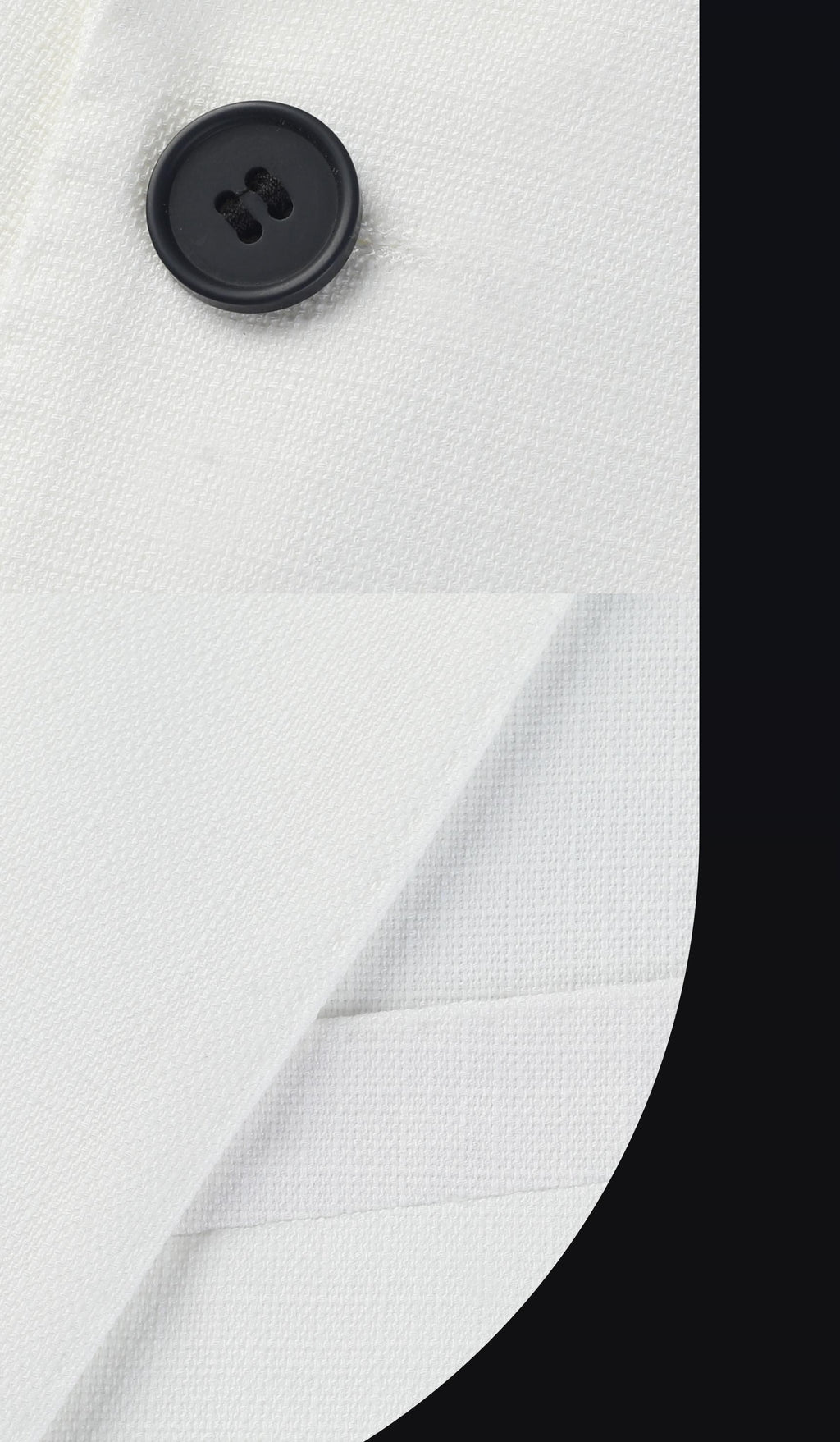 Manteau, à revers, laiteux, détail du vêtement