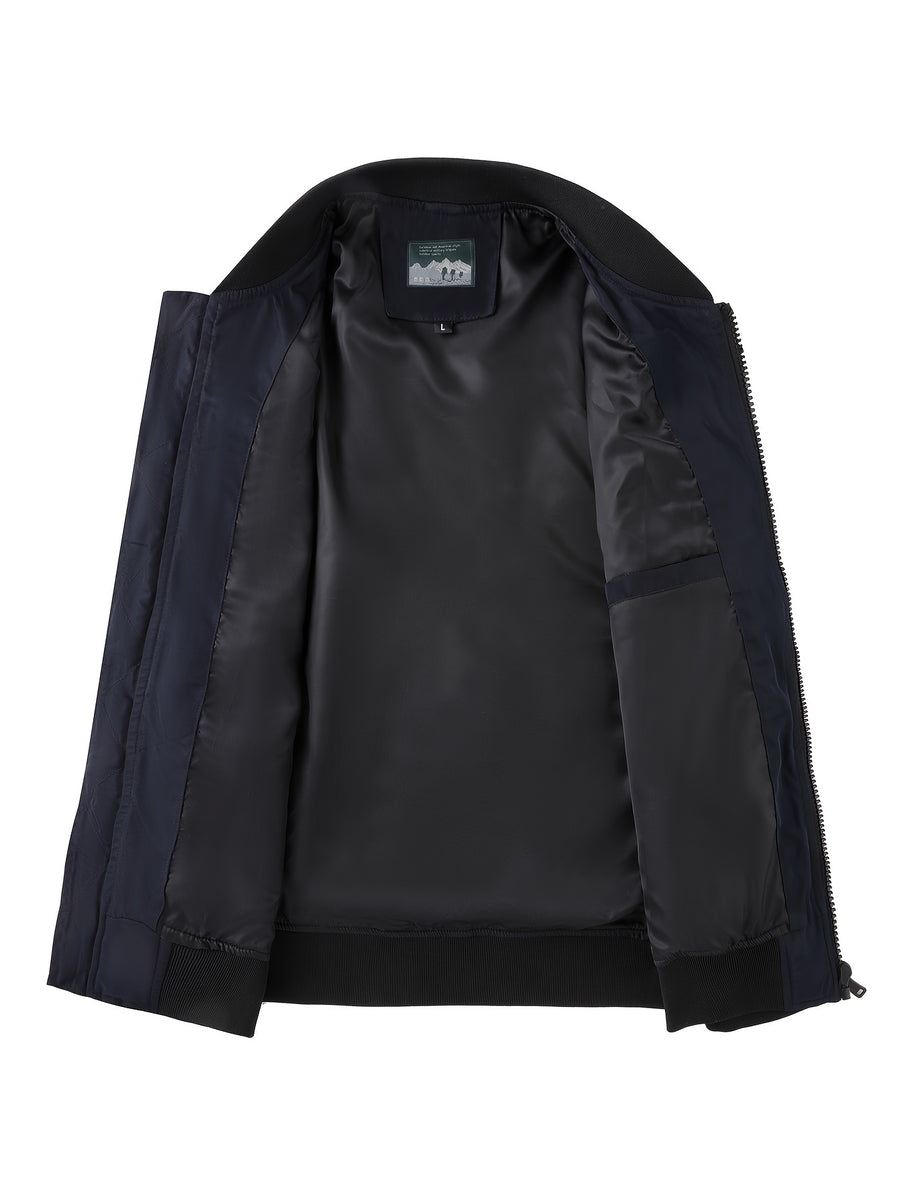 Veste, à col montant, kaki, photo 9