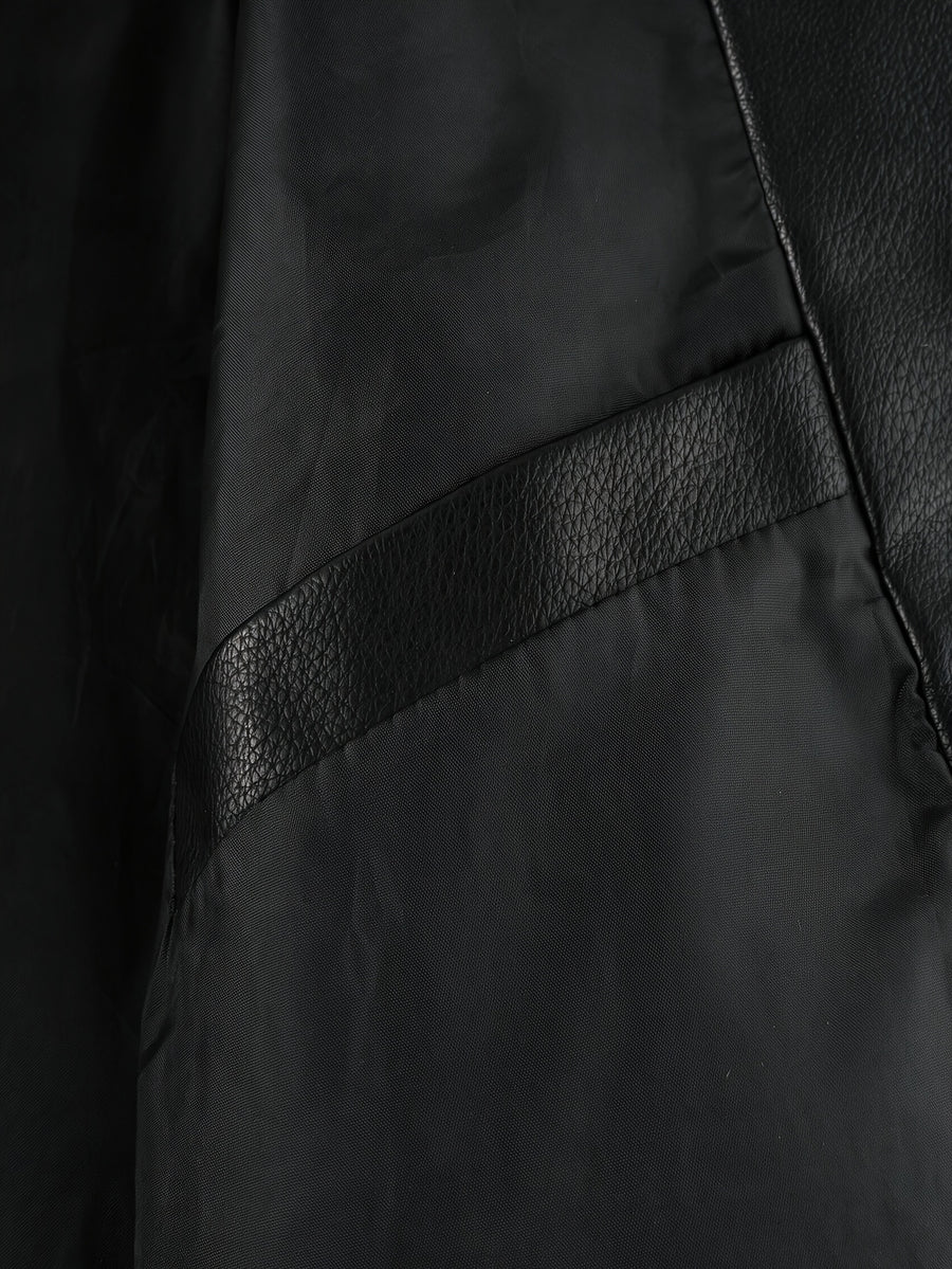 Veste, à revers, fermeture éclair et boutonnage, détail du vêtement