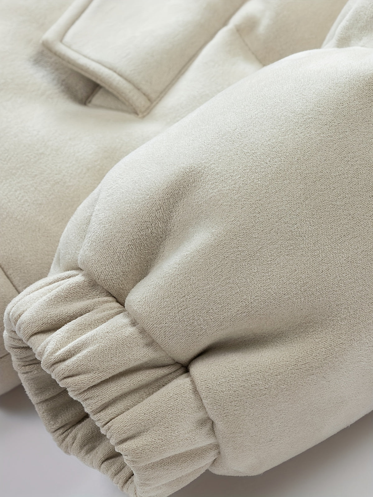 Veste pour homme, à col montant, noir brillant