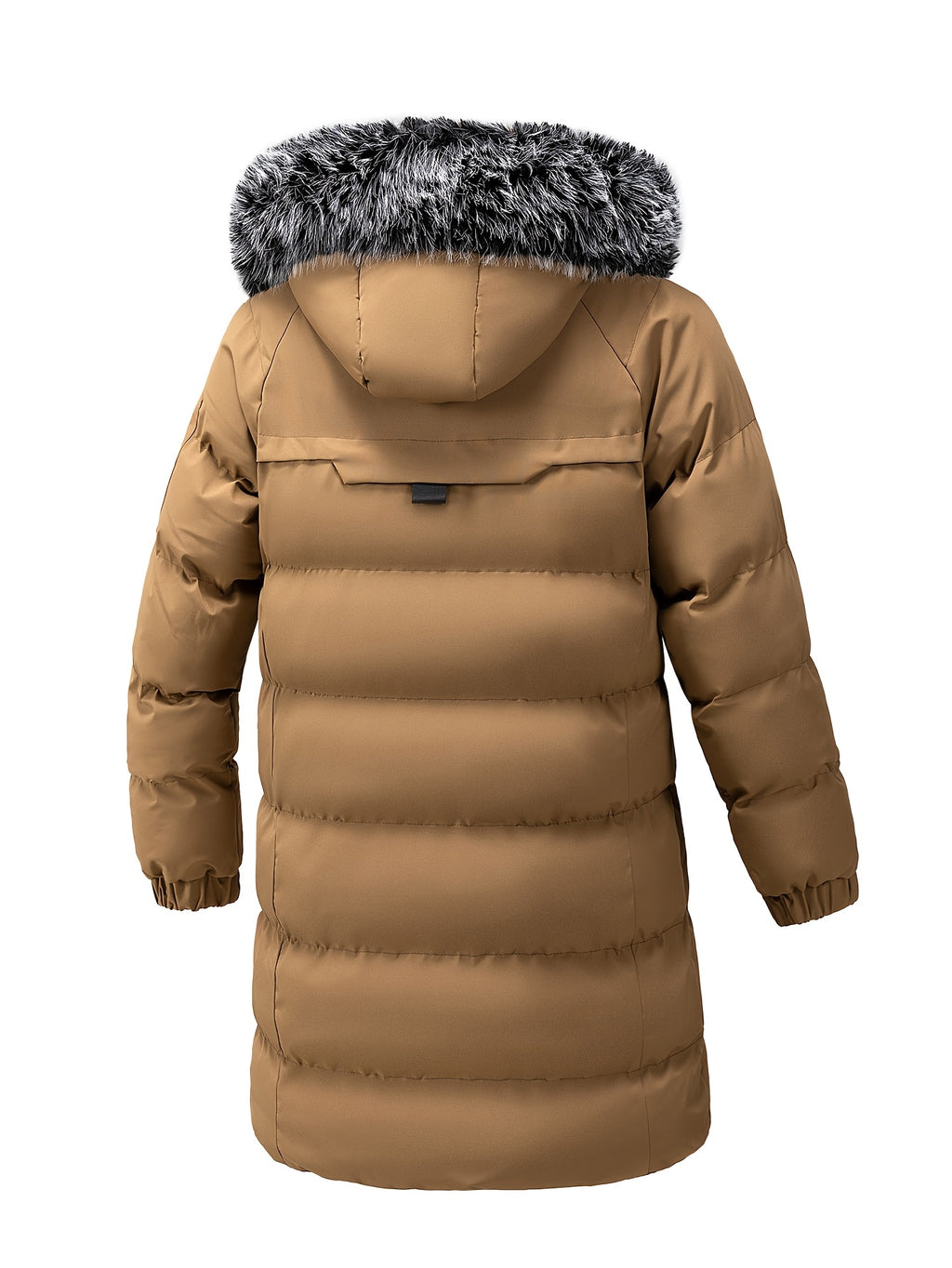 Manteau pour homme, à capuche, vert armée