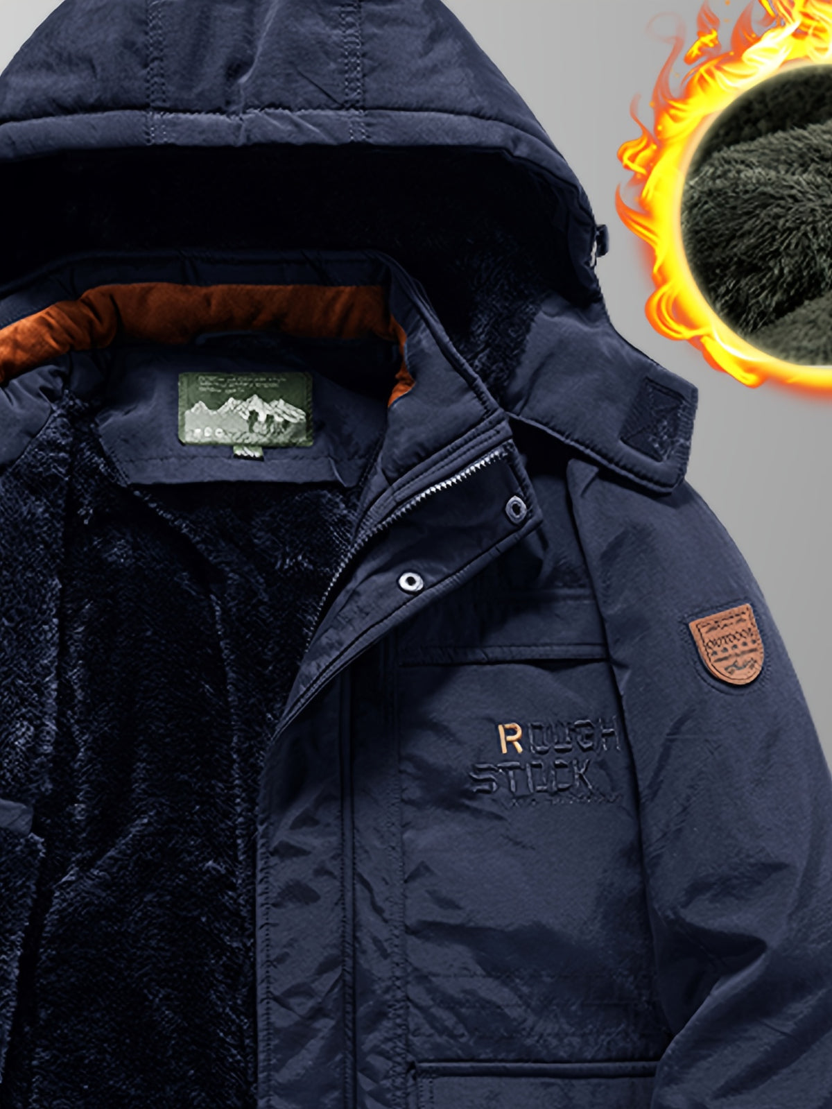 Veste pour homme, à capuche, modele 11