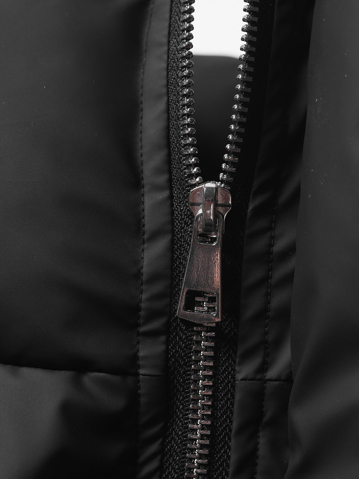 Veste matelassée pour homme, coupe-vent, à revers, noir