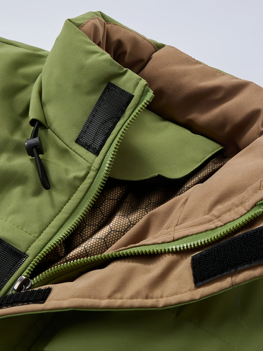 Manteau matelassé pour homme, coupe-vent, à col montant