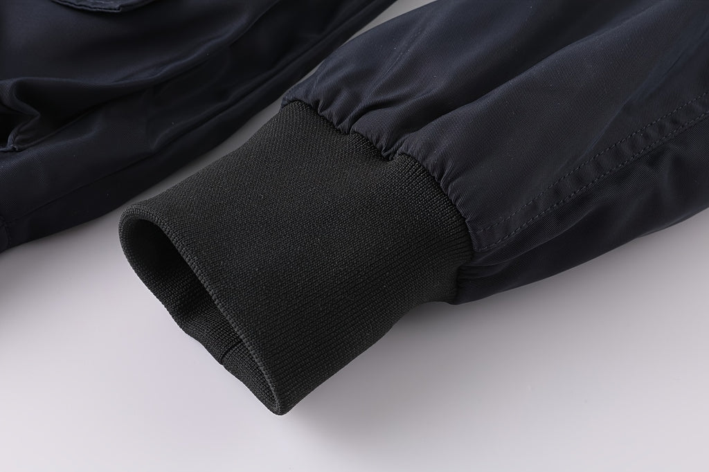 Veste pour homme, à col montant, kaki