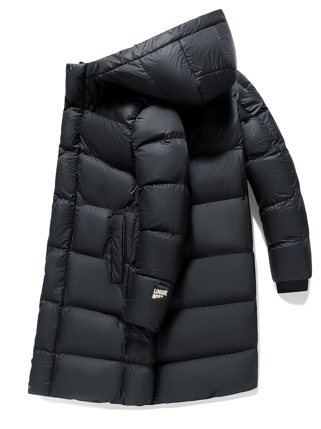 Veste long pour homme, à capuche, long