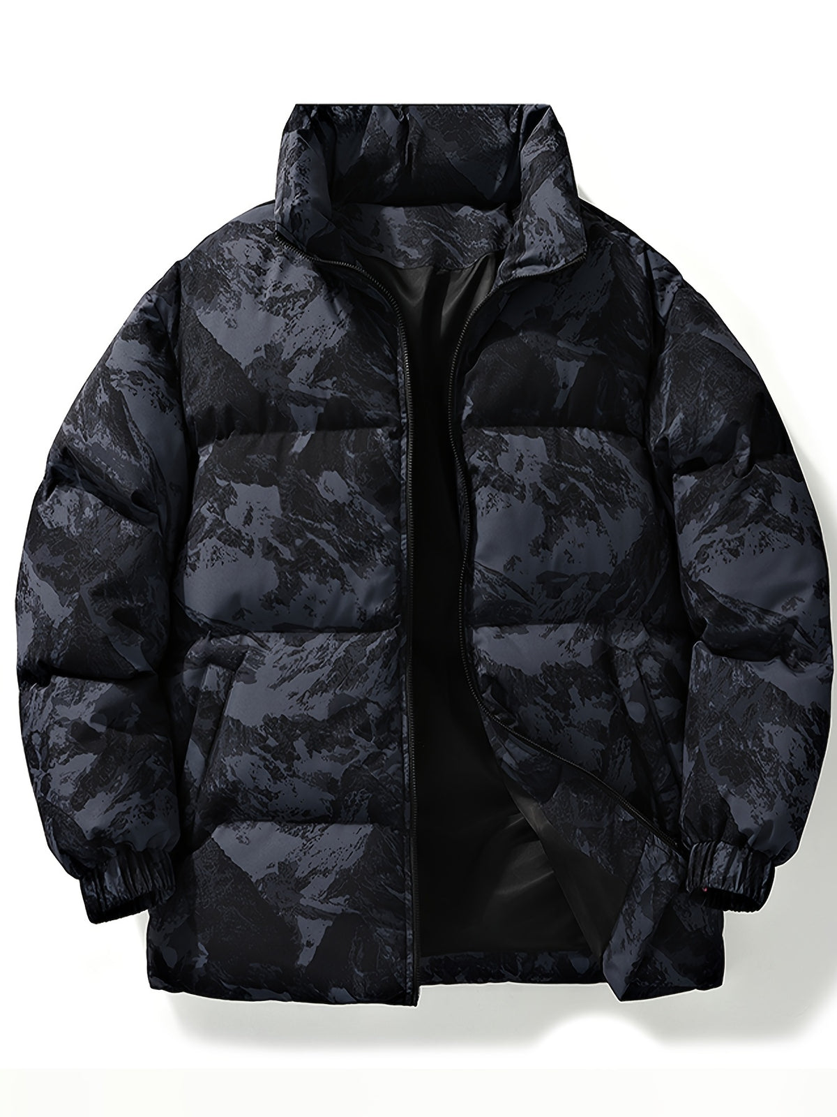 Veste matelassée pour homme, à col montant